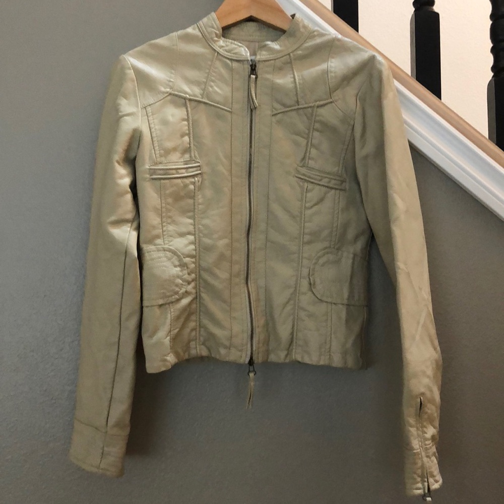Vegan Leather Max Studio Jacket